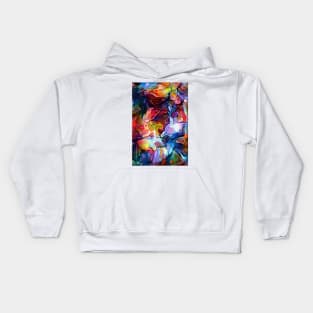 Layered Colors Kids Hoodie